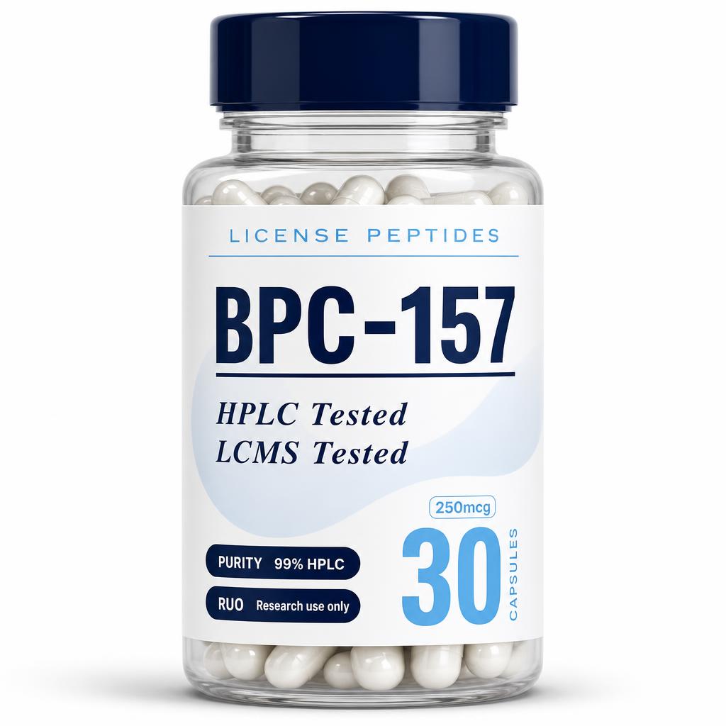 BPC-157 Capsules 250mcg (10 Bottles)