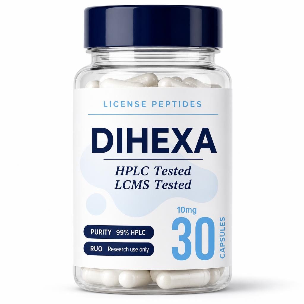 Dihexa Capsules 10mg (10 Bottles)
