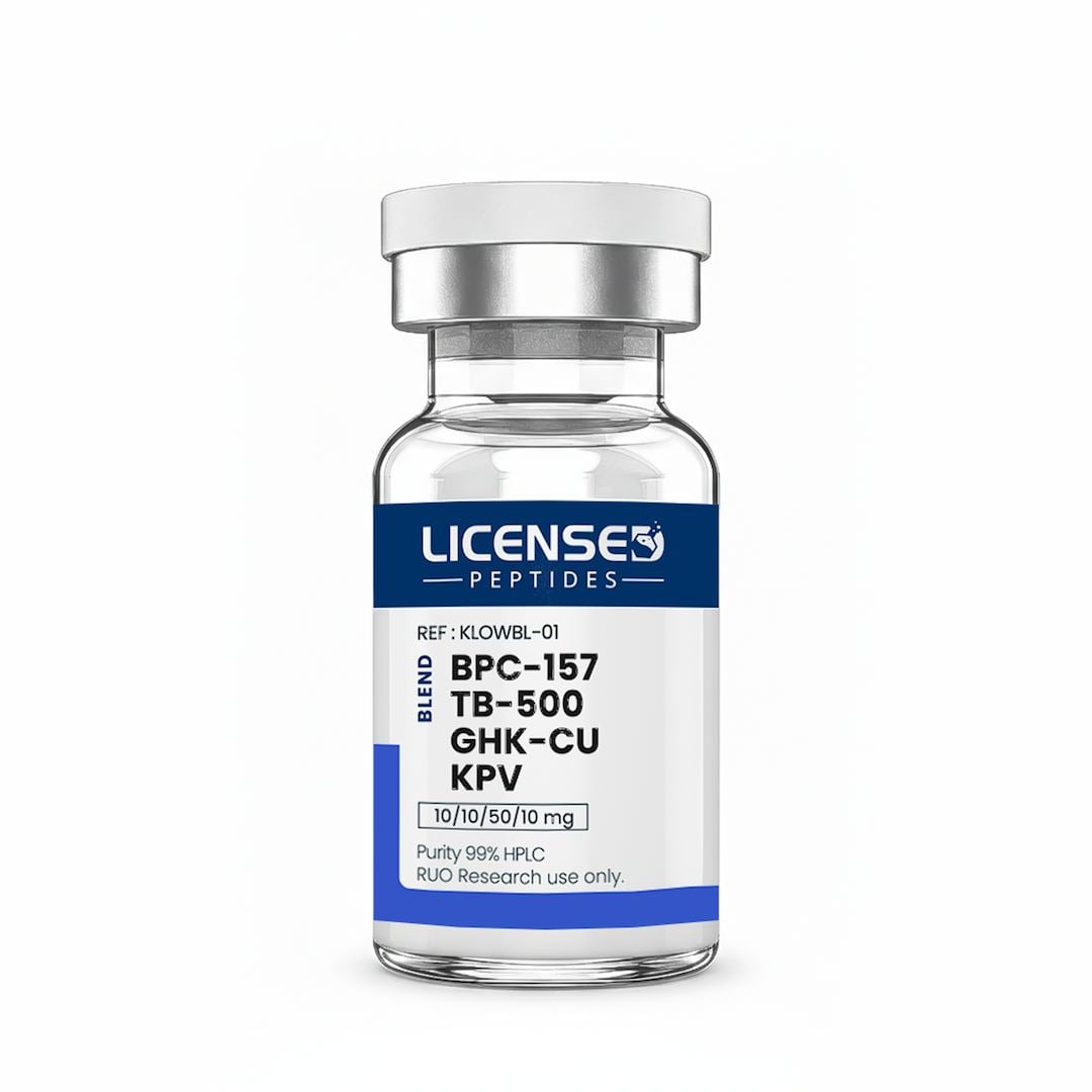 BPC157, TB500, GHK-Cu Glow Blend 70mg (10 Vials)
