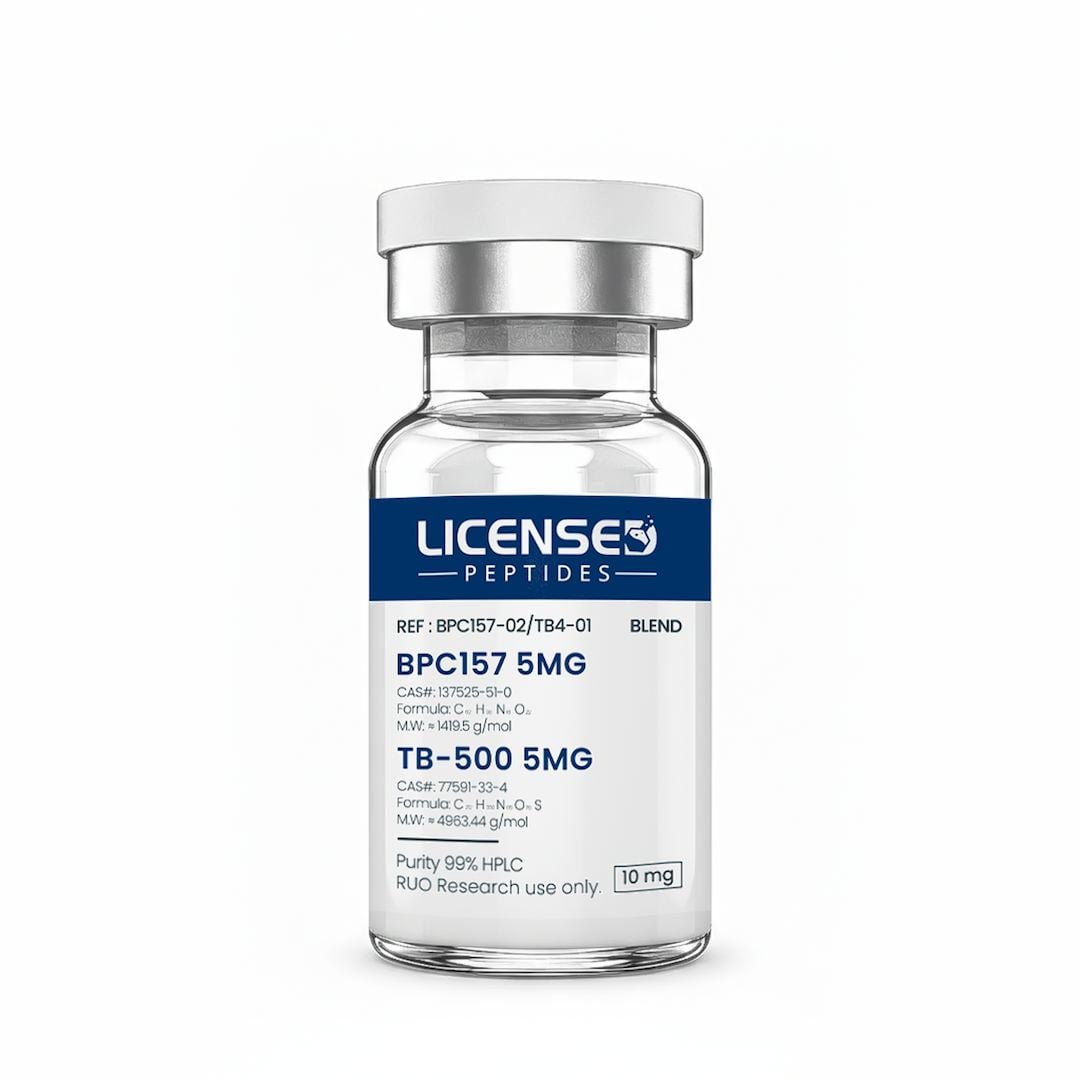 BPC-157 5mg, TB-500 5mg Wolverine Blend (10 Vials)